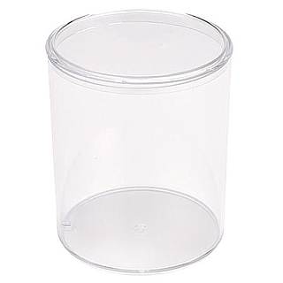 Clear Round Plastic Display Box Container Model RPC11