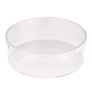 Clear Round Plastic Display Box Container Model RPC14