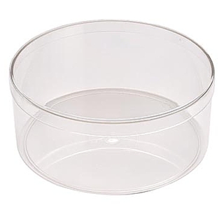 Clear Round Plastic Display Box Container Model RPC20