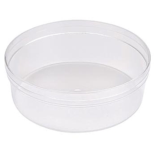 Clear Round Plastic Display Box Container Model RPC21