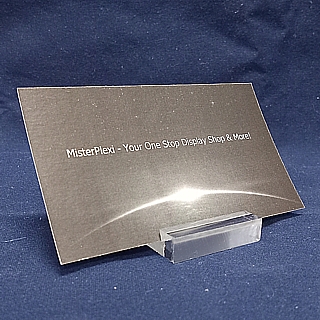 Clear Acrylic Sign Block Base Price Ticket Holder