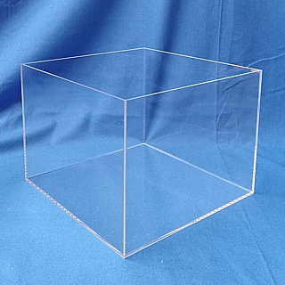 SC886 Clear Acrylic Cubes and Boxes in Plexiglas, Plexiglass, lucite and plastic