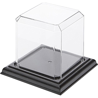 SPC1B-PS Clear Acrylic Baseball Display Case For Displaying Sports Memorabilia, Pickleballs, Tennis Balls, Golf Balls and More