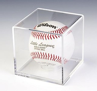 Clear Acrylic Baseball Display Case For Displaying Sports Memorabilia or Autographed Baseballs