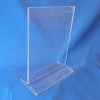 Closeout Clear Acrylic Top Loading Sign Holder Frames