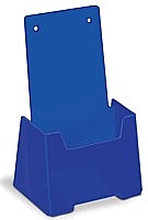 Colored PVC Fold-up Literature Holders