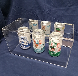 Clear Acrylic Box with Mirror Back