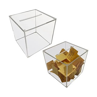 Clear Acrylic Wedding Card Boxes for Parties and Celebrations